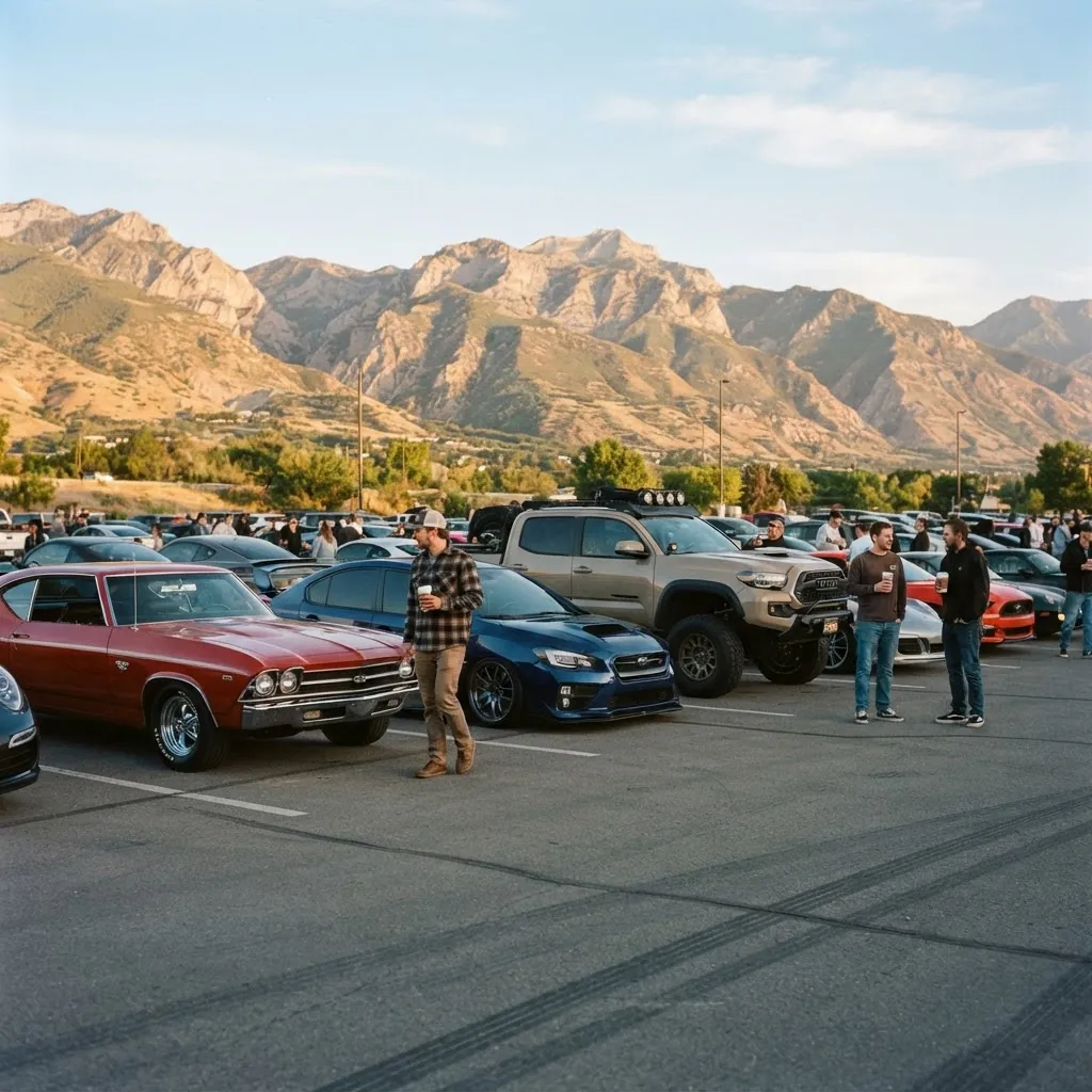 Salt Lake City car culture - Winter builds. Spring explodes.