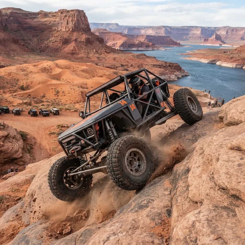 St. George car culture - Rock crawlers and concours share the desert